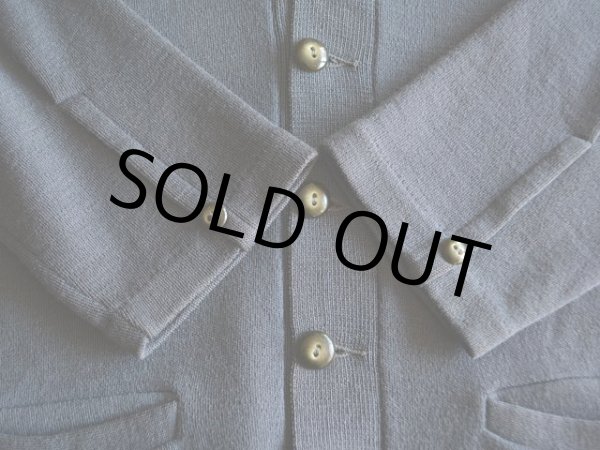 画像5: 1960s CAMPUS ウールニットカーディガン　 表記L  (5)