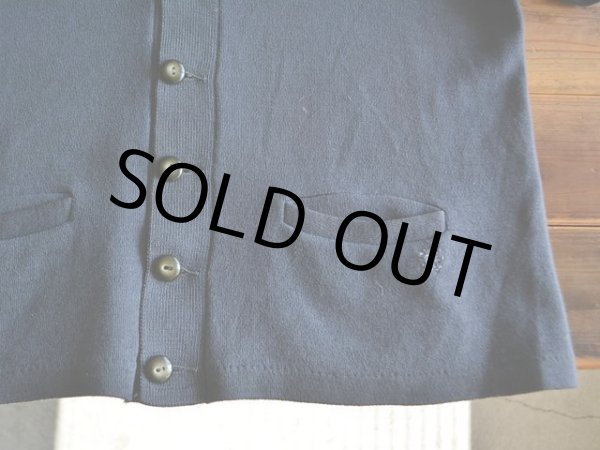 画像6: 1960s CAMPUS ウールニットカーディガン　 表記L  (6)