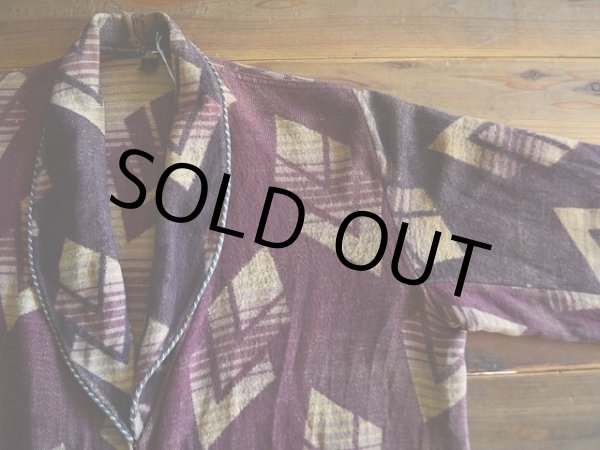 画像5: 1940s Beacon ブランケットガウン　 実寸M  (5)