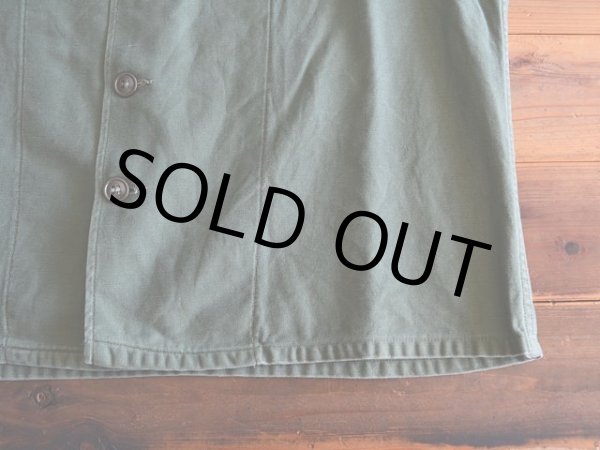 画像6: 1960s US.ARMY ユーティリティシャツ(1st)　 表記M  (6)