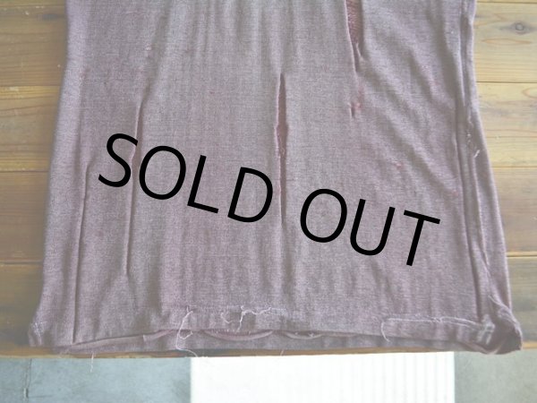 画像6: 1950s〜ナンバリングフットボールTシャツ　 実寸L  (6)