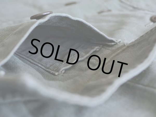 画像8: 1960s US.ARMY ユーティリティシャツ(1st)　 表記M  (8)