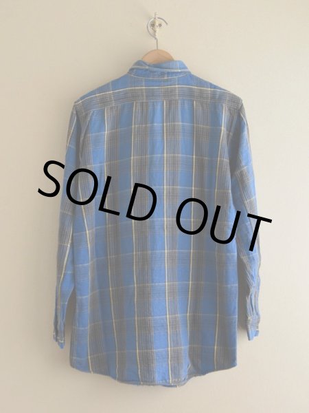 画像2: 1960s ヘビーネルシャツ　 実寸ML  (2)