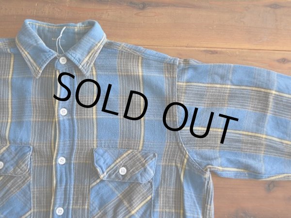 画像4: 1960s ヘビーネルシャツ　 実寸ML  (4)