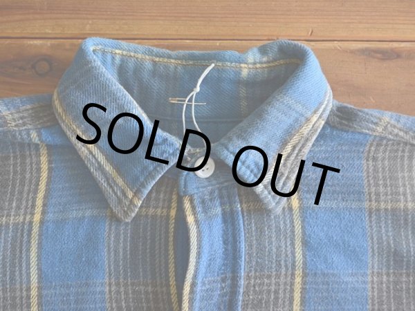 画像3: 1960s ヘビーネルシャツ　 実寸ML  (3)