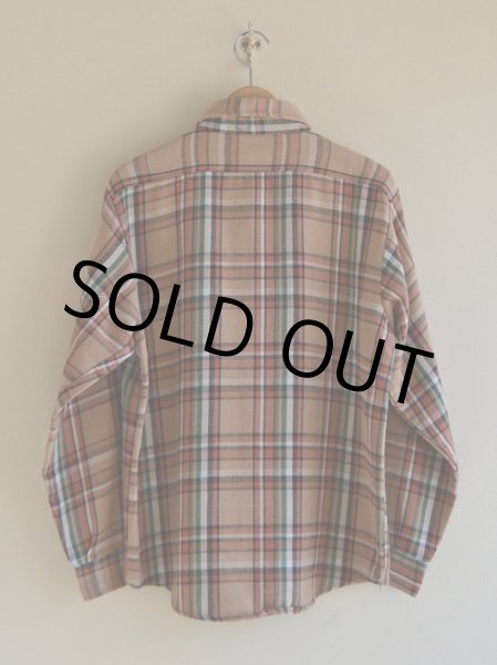 画像2: 〜1970s 5Brother ヘビーネルシャツ　 表記15 1/2  (2)