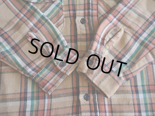 画像5: 〜1970s 5Brother ヘビーネルシャツ　 表記15 1/2  (5)