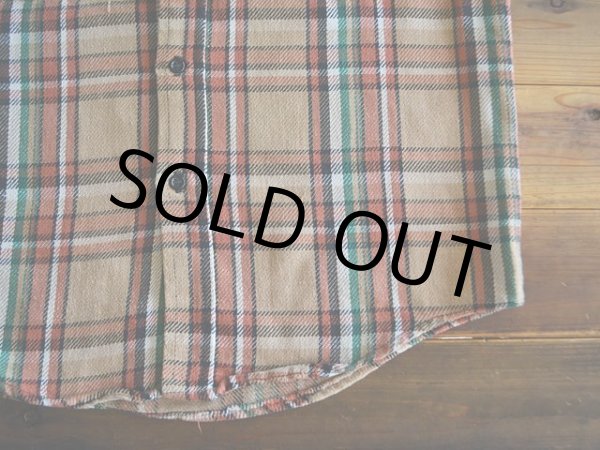 画像6: 〜1970s 5Brother ヘビーネルシャツ　 表記15 1/2  (6)