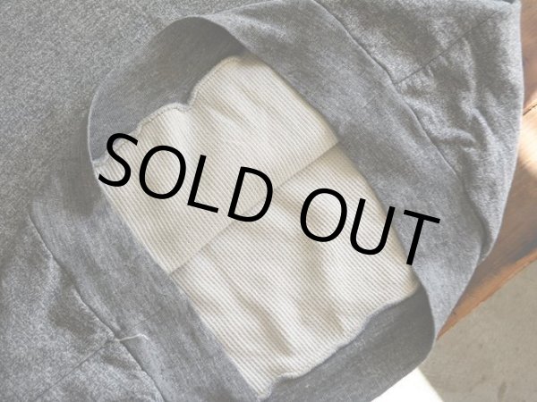 画像9: 1970s 裏サーマル杢パーカー　 実寸L  (9)