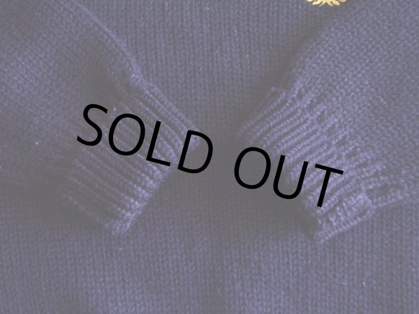 画像8: PoLo RalphLauren ボートネックウールセーター  表記M  (8)