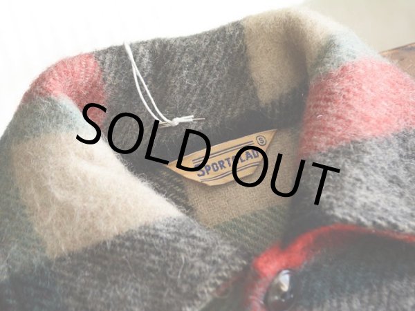 画像3: 1950s SPORTCLAD CPOシャツ　 表記S  (3)