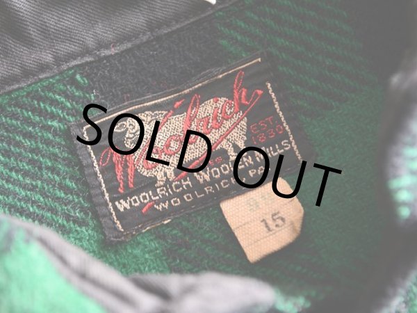 画像3: 1940s Woolrich ウールシャツ  表記15  (3)