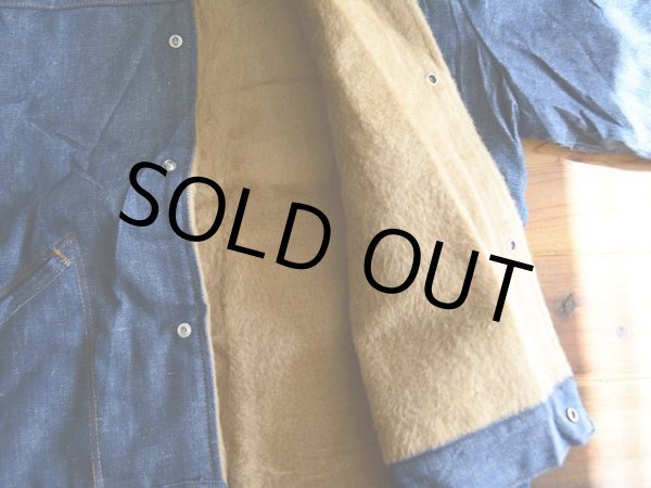 画像10: DEAD STOCK　 1970s MAVERICK デニムボアランチジャケット　 表記42  (10)