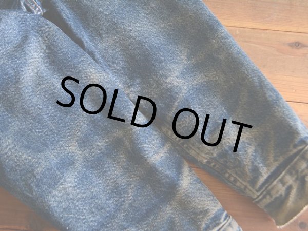 画像9: 1980s〜 Levi's 70608デニムボアジャケット  表記46R  (9)