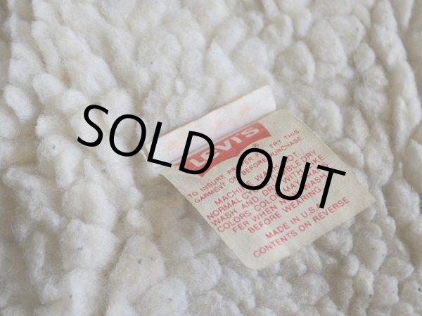 画像11: 1980s〜 Levi's 70608デニムボアジャケット  表記46R  (11)