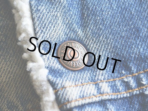 画像5: 1980s〜 Levi's 70608デニムボアジャケット  表記46R  (5)