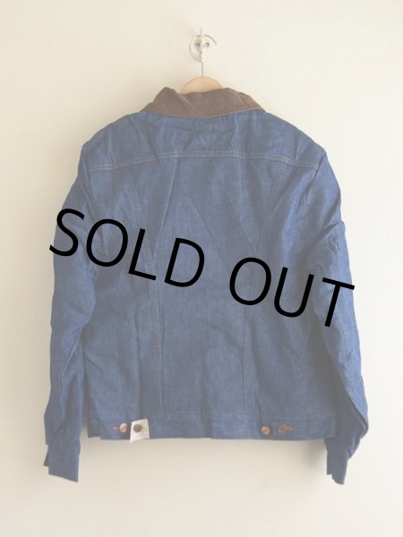 画像2: DEAD STOCK　 1970s MAVERICK デニムボアランチジャケット　 表記42  (2)