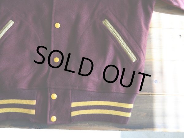 画像6: DEAD STOCK　 1970s-80s MAPLE オールメルトンスタジャン　 表記M  (6)