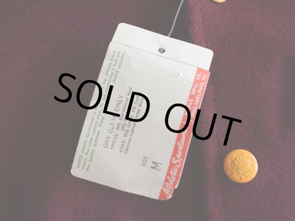 画像10: DEAD STOCK　 1970s-80s MAPLE オールメルトンスタジャン　 表記M  (10)