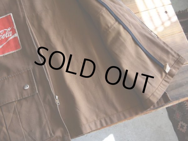 画像10: 1960s-70s Coca-Colaワークジャケット　 表記42  (10)