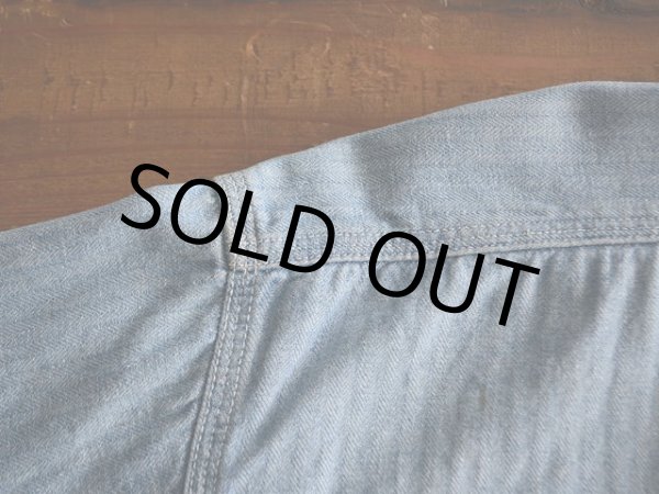 画像9: 1990s POLO COUNTRY ヘリンボーンシャツ  表記S  (9)