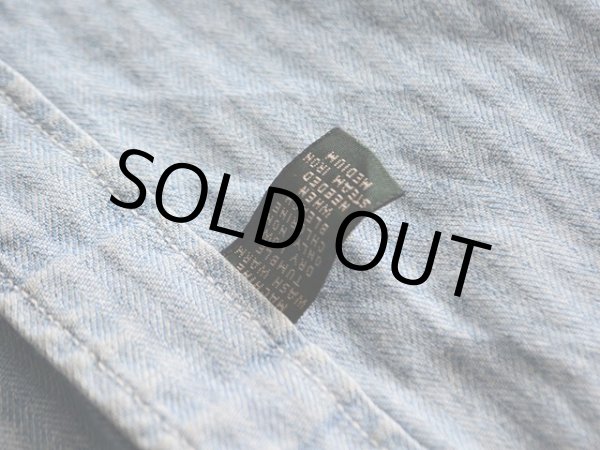 画像7: 1990s POLO COUNTRY ヘリンボーンシャツ  表記S  (7)