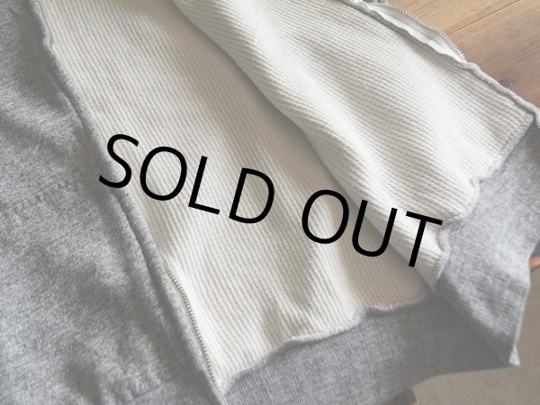 画像9: 1970s-80s BIG YANK 裏サーマルジップパーカー　 実寸ML  (9)