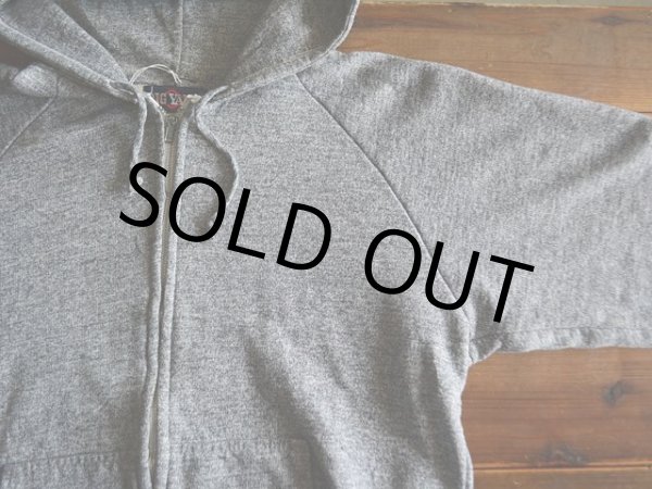 画像6: 1970s-80s BIG YANK 裏サーマルジップパーカー　 実寸ML  (6)