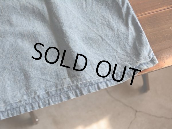 画像13: 1960s US.NAVYシャンブレーシャツ　 実寸L  (13)