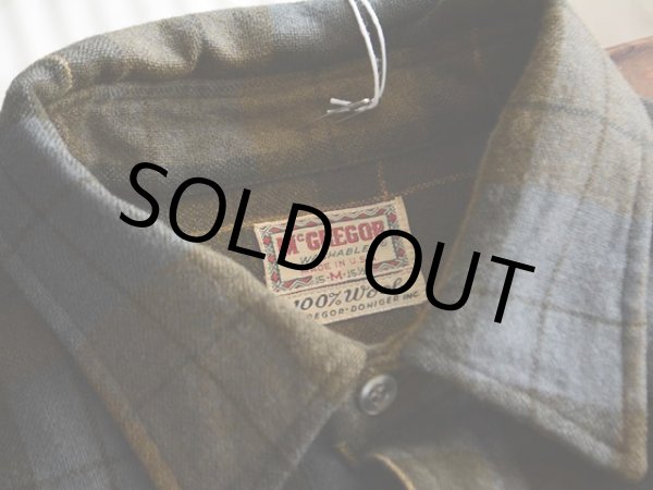 画像3: 1960s McGREGOR プルオーバーウールシャツ  表記M  (3)