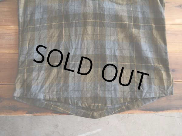 画像6: 1960s McGREGOR プルオーバーウールシャツ  表記M  (6)