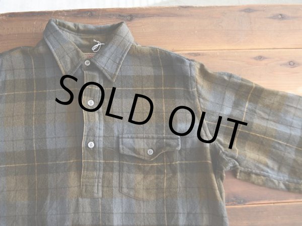 画像4: 1960s McGREGOR プルオーバーウールシャツ  表記M  (4)