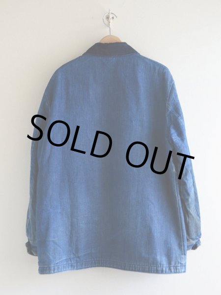 画像2: 1970s Wrangler ブランケット付きデニムカバーオール  表記40  (2)