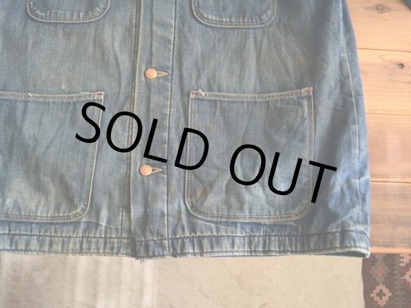 画像7: 1970s Wrangler ブランケット付きデニムカバーオール  表記40  (7)