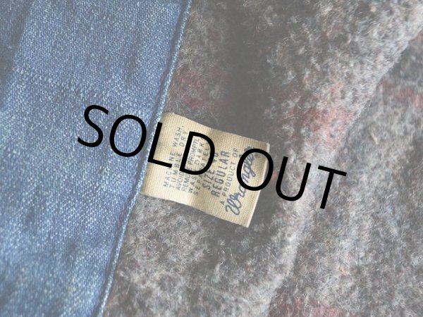 画像3: 1970s Wrangler ブランケット付きデニムカバーオール  表記40  (3)