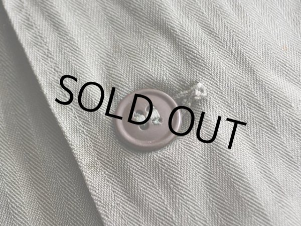 画像5: 1950s US.ARMY M-47 HBTシャツジャケット　 表記S  (5)