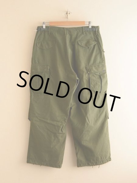 画像2: 1970s M-65フィールドパンツ　 表記MEDIUM-SHORT  (2)