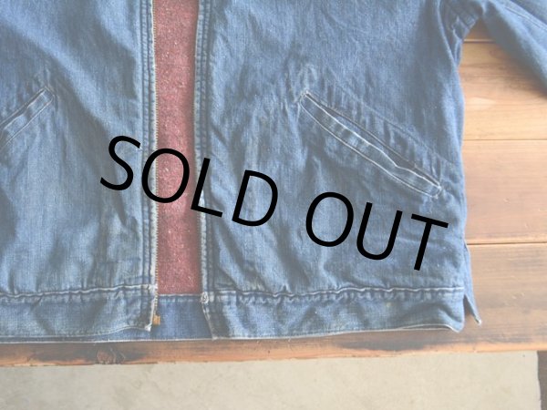 画像8: 1950s PENNEY'S BIGMAC デニムワークジャケット  実寸40-42  (8)