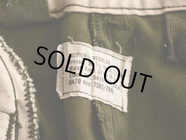 画像3: 1970s M-65フィールドパンツ  表記MEDIUM-REGULAR  (3)