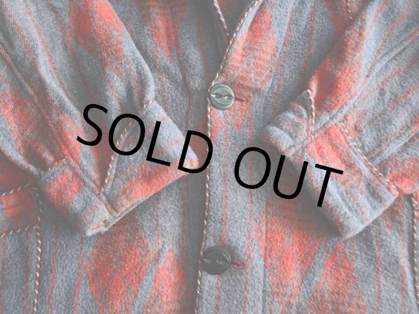 画像7: 1940s BRENT×Beacon ブランケットガウン  実寸L〜  (7)