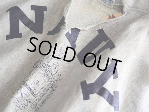 画像8: 1990s Champion U.S.NAVYリバースウィーブパーカー　 表記XL  (8)