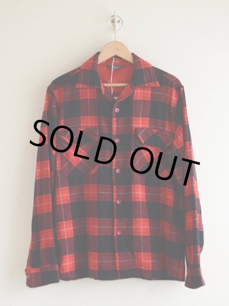 画像2: 1950s Woolrich ウールシャツ  表記M  (2)