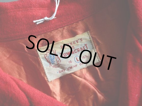 画像3: 1950s TOWNCRAFT ウールシャツ  表記L  (3)