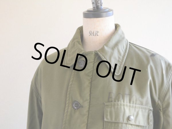 画像3: 1970s US.NAVY A-2デッキジャケット　 表記MEDIUM(38-40)  (3)