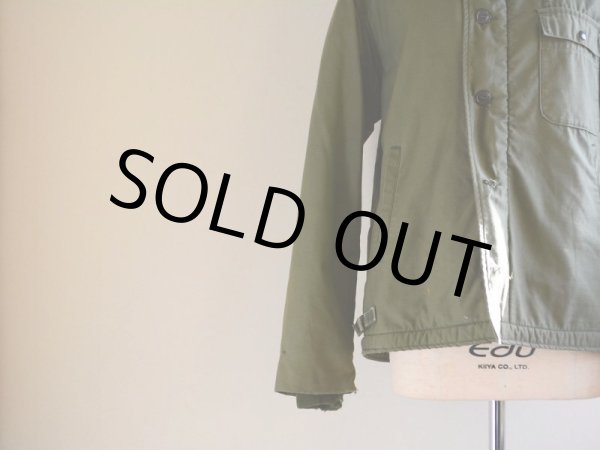 画像7: 1970s US.NAVY A-2デッキジャケット　 表記MEDIUM(38-40)  (7)