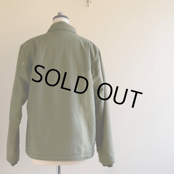 画像2: 1970s US.NAVY A-2デッキジャケット　 表記MEDIUM(38-40)  (2)