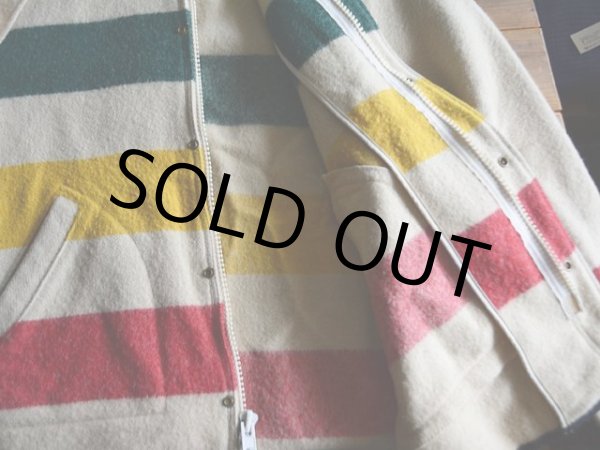 画像10: 1970s-80s Woolrich ブランケットコート  表記L  (10)