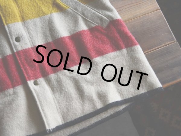 画像8: 1970s-80s Woolrich ブランケットコート  表記L  (8)