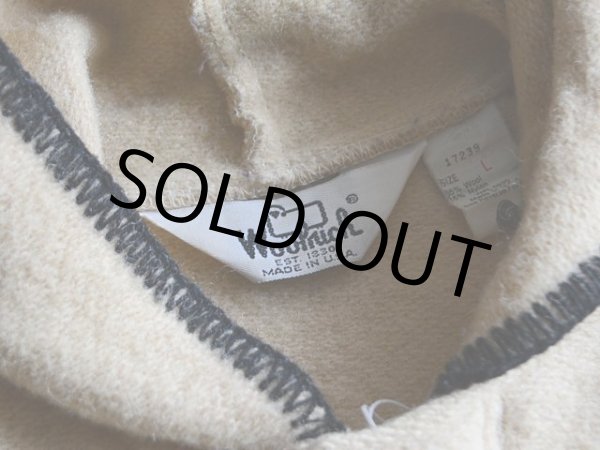 画像3: 1970s-80s Woolrich ブランケットコート  表記L  (3)