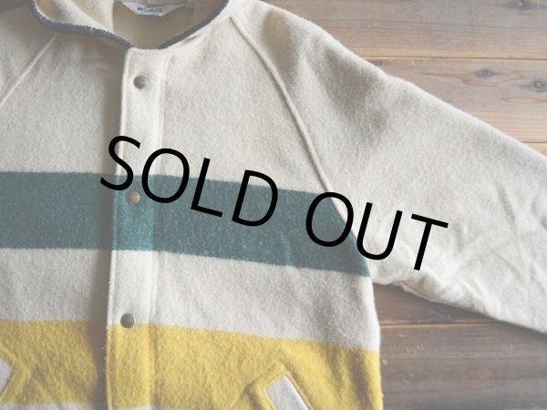 画像5: 1970s-80s Woolrich ブランケットコート  表記L  (5)